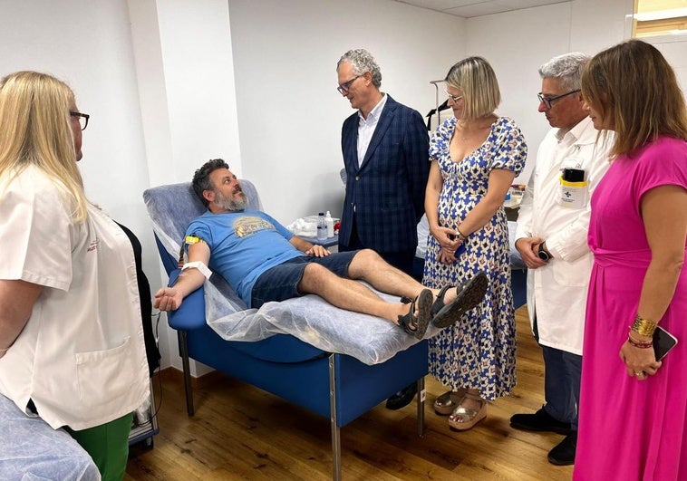 El hospital Santa María del Rosell en Cartagena habilita una nueva zona de donación de plasma